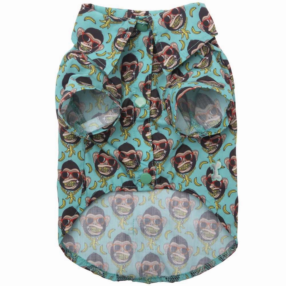 10% OFF: FuzzYard Button Up Shirt For Dogs (Gor-illz) dog clothes,dog sweater,fashionable dog wear