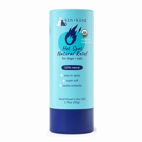 10% OFF: Kin Kind Hot Spot Relief Stick For Dogs & Cats 50g small pet habitat,pet cage accessories,small animal home