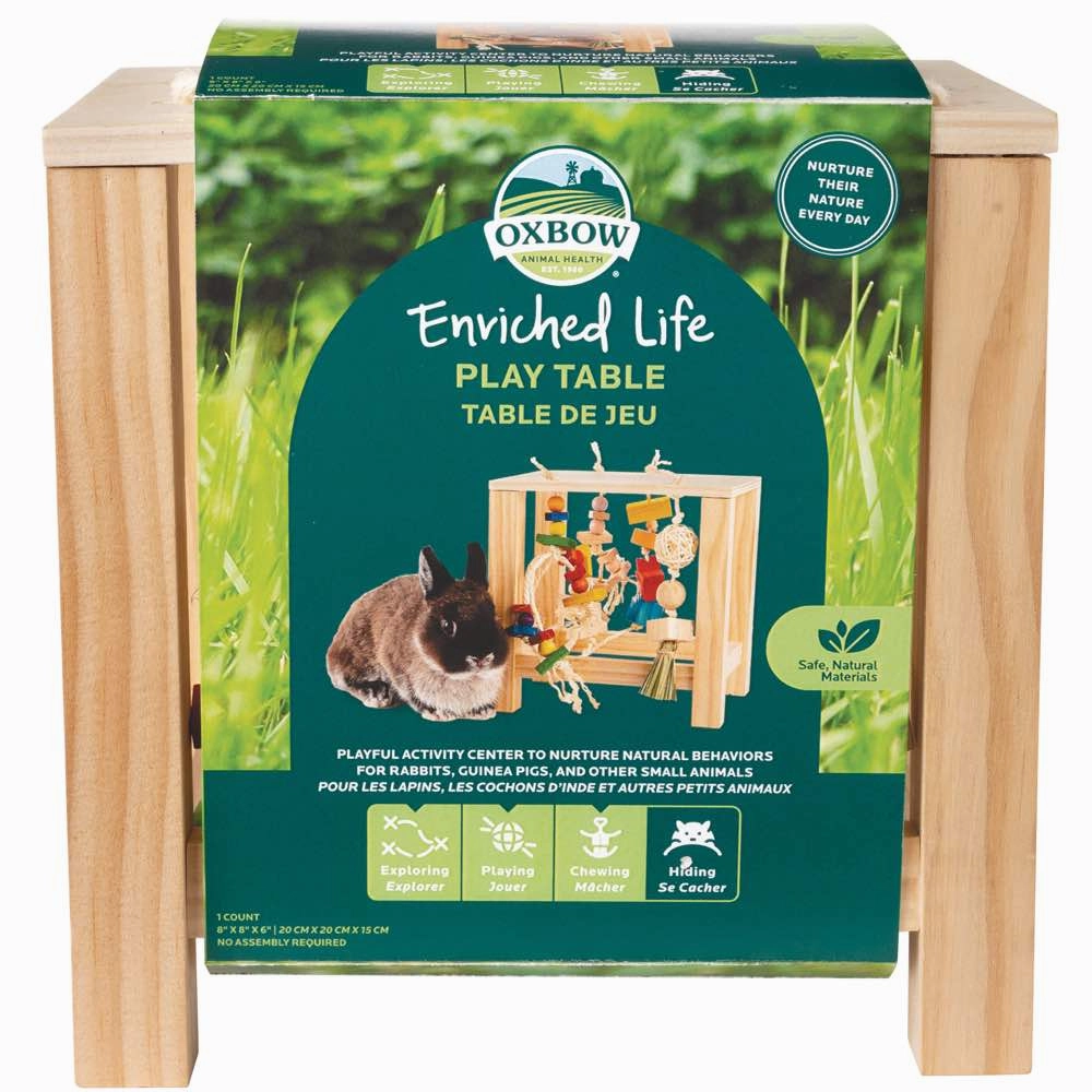 10% OFF: Oxbow Enriched Life Play Table For Small Animals rabbit habitat,small animal tunnel,bunny supplies