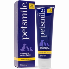 10% OFF: Petsmile Professional London Broil Beef Flavour Toothpaste For Cats & Dogs 4.2oz dog dental kit,pet toothbrush,dog oral care