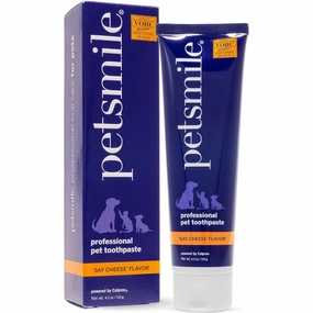 10% OFF: Petsmile Professional Say Cheese Flavour Toothpaste For Cats & Dogs 4.2oz dog dental kit,pet toothbrush,dog oral care
