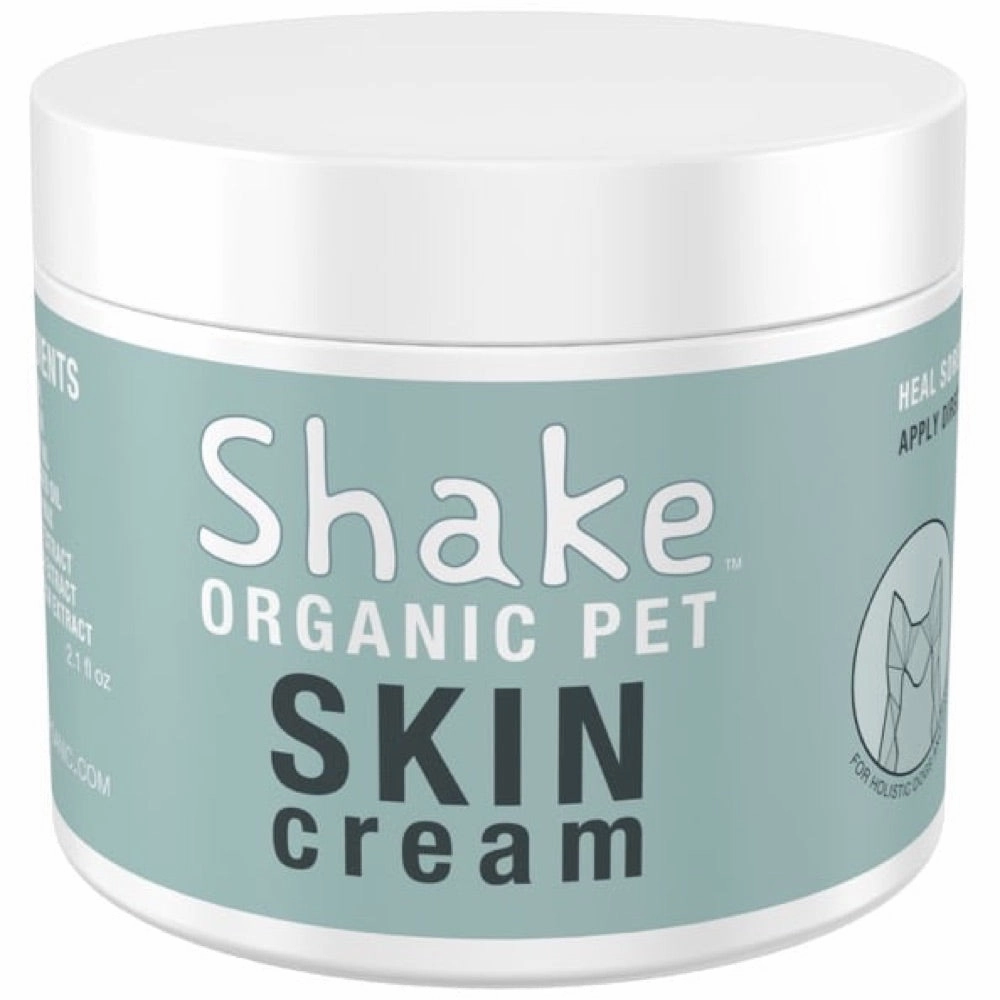 10% OFF: Shake Organic Skin Cream For Dogs & Cats 2.1oz small pet habitat,pet cage accessories,small animal home