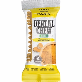 12 FOR $12: Absolute Holistic Boost Turmeric Grain-Free Dental Dog Chew 25g dog dental snacks,dental bones for dogs,dog oral sticks