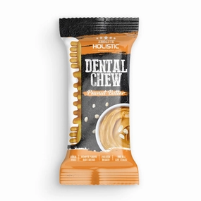 12 FOR $12: Absolute Holistic Peanut Butter Grain-Free Dental Dog Chew Treat 25g dog dental snacks,dental bones for dogs,dog oral sticks