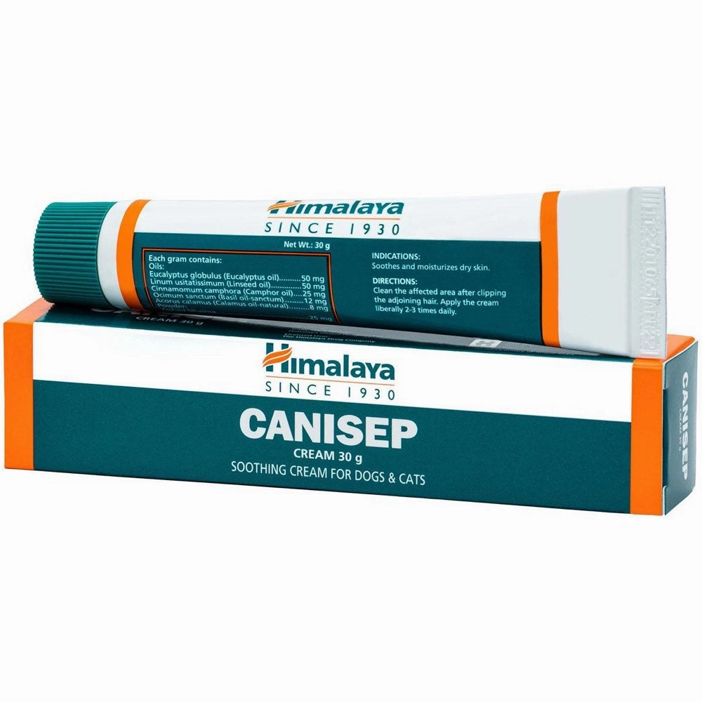 14% OFF: Himalaya Canisep Soothing Cream For Cats & Dogs 30g small pet habitat,pet cage accessories,small animal home
