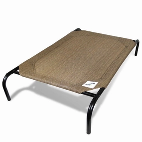 15% OFF: Coolaroo Elevated Knitted Fabric Pet Bed - Nutmeg orthopedic dog bed,large dog bed,washable dog bed