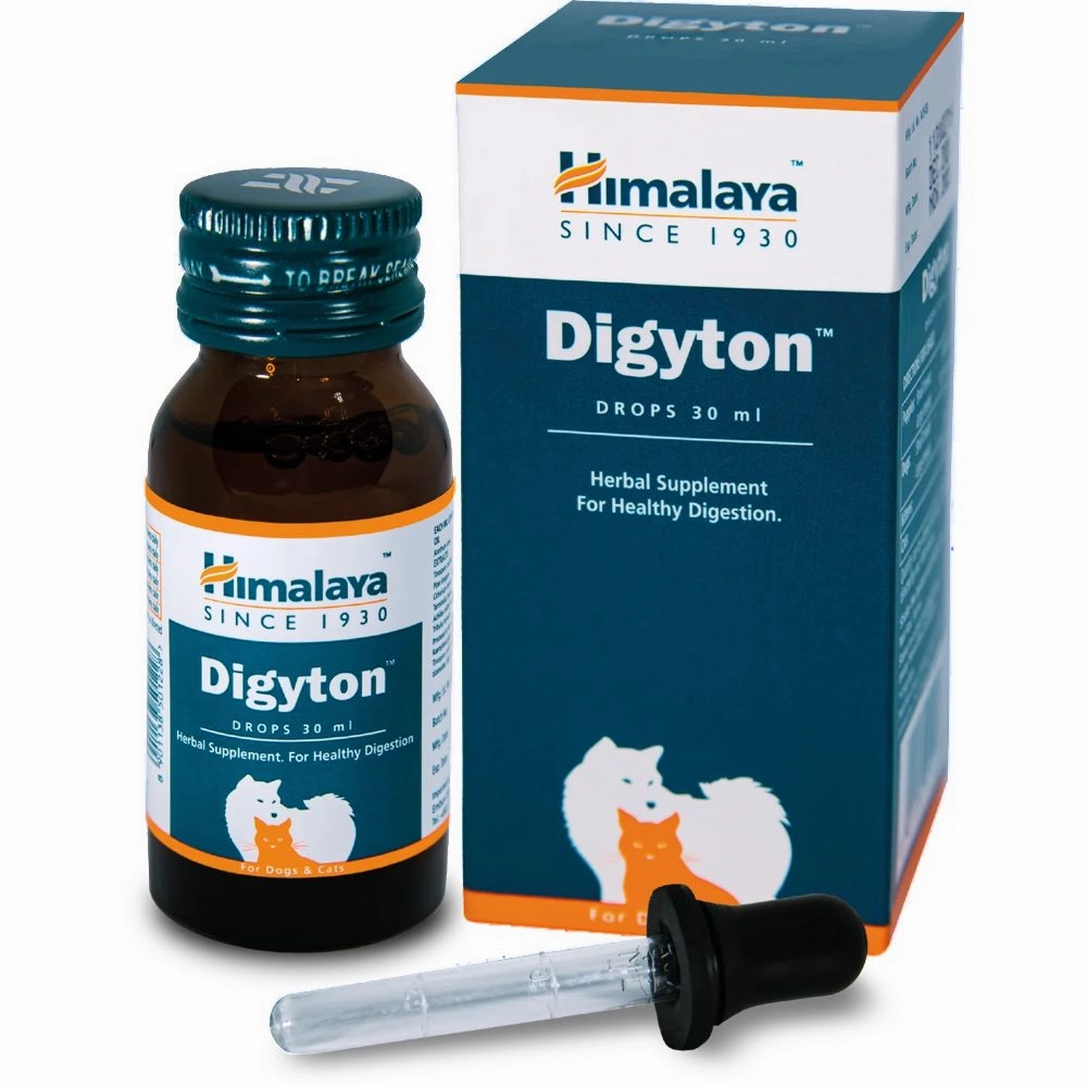15% OFF: Himalaya Digyton Drops Digestion Supplement For Cats & Dogs 30ml digestive care dog food,urinary care cat food,sensitive stomach pet food