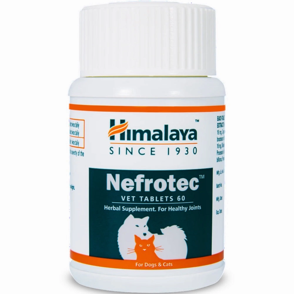 15% OFF: Himalaya Nefrotec Tablets Urinary & Joint Supplement For Cats & Dogs 60ct digestive care dog food,urinary care cat food,sensitive stomach pet food