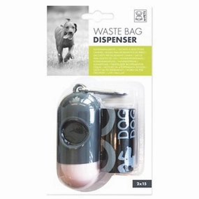 15% OFF: M-Pets Dog Waste Bag Dispenser dog shampoo,pet wipes,dog cleaning spray