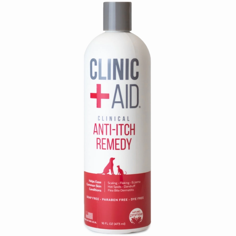 15% OFF: Naturel Promise Clinic   Aid Clinical Anti-Itch Remedy Treatment Conditioner For Cats & Dogs 16oz small pet habitat,pet cage accessories,small animal home