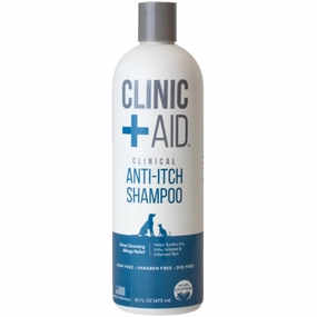15% OFF: Naturel Promise Clinic   Aid Clinical Anti-Itch Shampoo For Cats & Dogs 16oz small pet habitat,pet cage accessories,small animal home