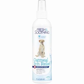 15% OFF: Naturel Promise Fresh & Soothing Oatmeal Itch Relief Medicated Dog Spray 8oz small pet habitat,pet cage accessories,small animal home