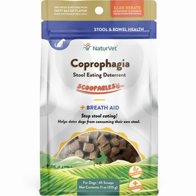 15% OFF: NaturVet Scoopables Coprophagia Stool Eating Deterrent Dog Supplement 11oz digestive care dog food,urinary care cat food,sensitive stomach pet food