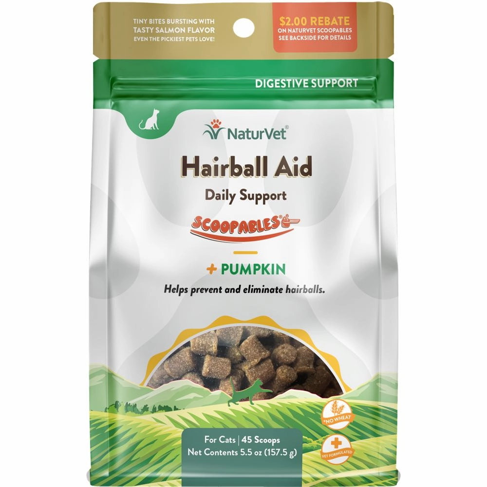 15% OFF: NaturVet Scoopables Hairball Aid Digestive Support Cat Supplement 5.5oz digestive care dog food,urinary care cat food,sensitive stomach pet food