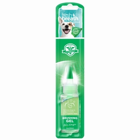 15% OFF: Tropiclean Fresh Breath Brushing Gel for Dogs 2oz dog dental kit,pet toothbrush,dog oral care