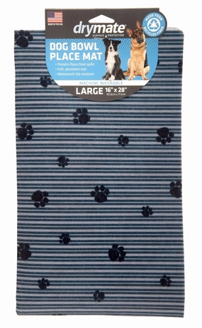 16" x 28" Drymate Pet Bowl Placemat cat food bowl,cat feeder,elevated cat dish