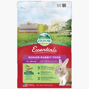 20% OFF: Oxbow Essentials Senior Rabbit Food parrot cage,small bird perch,exotic pet bird