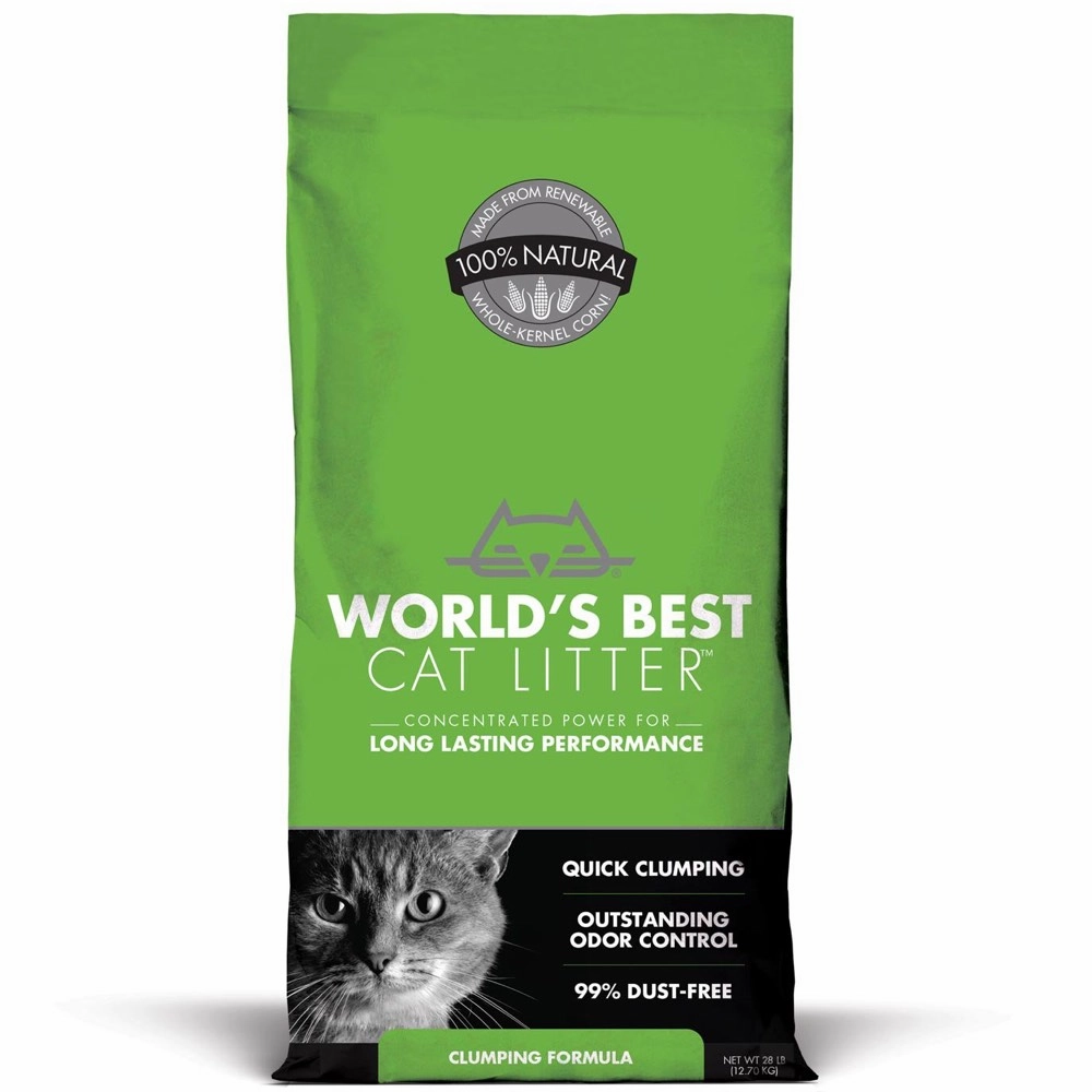 20% OFF: World's Best Cat Litter Clumping Corn Kernel Cat Litter clumping cat litter,natural cat litter,dust free cat litter