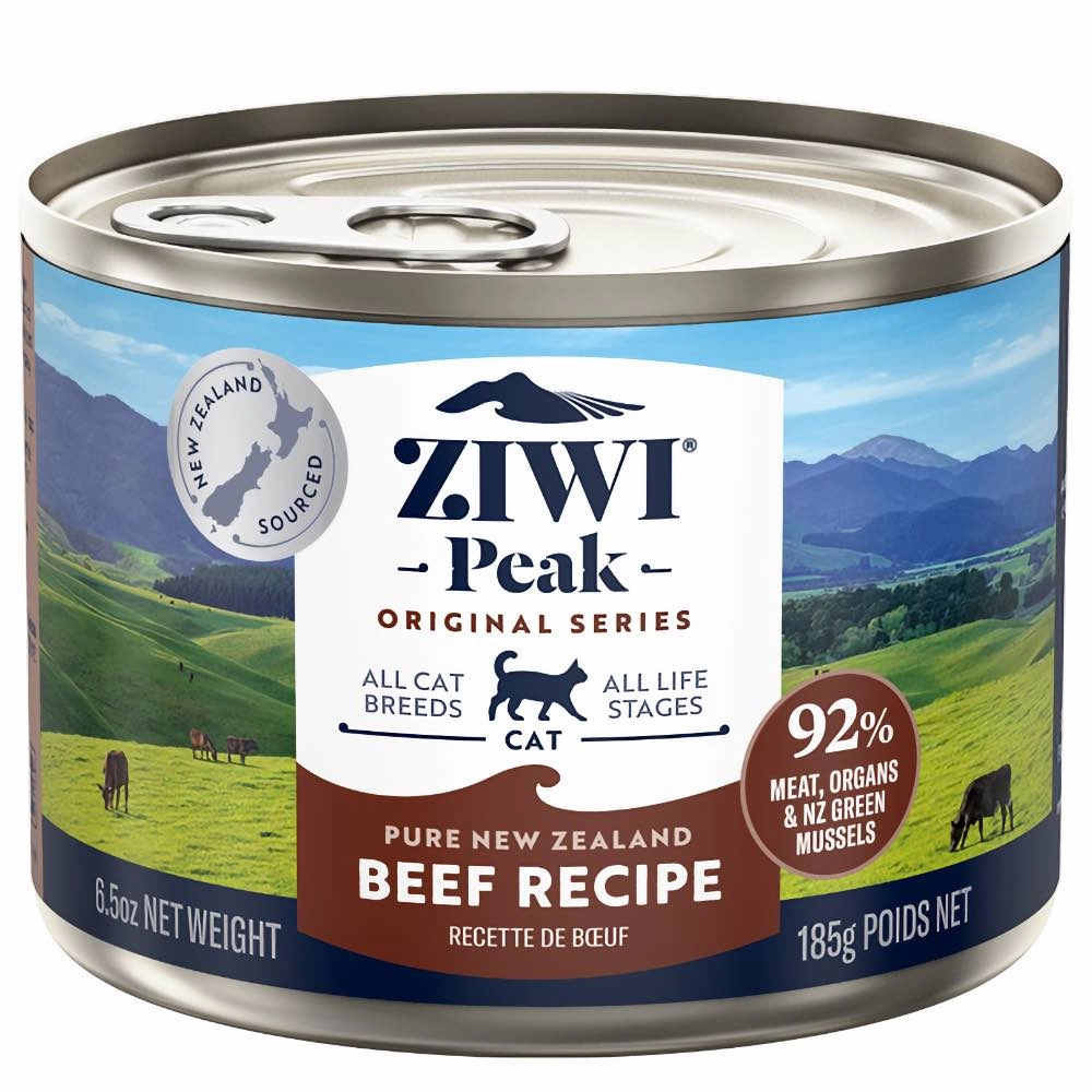 20% OFF: Ziwi Peak Beef Grain-Free Canned Cat Food 185g cat general supplies cat toys cat grooming cat food cat litter