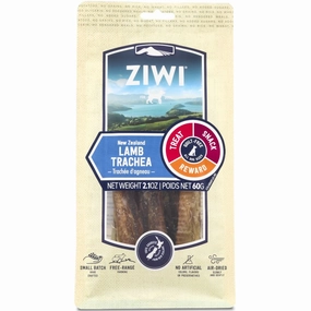 20% OFF: Ziwi Peak New Zealand Lamb Trachea Dog Chew 60g dog dental snacks,dental bones for dogs,dog oral sticks