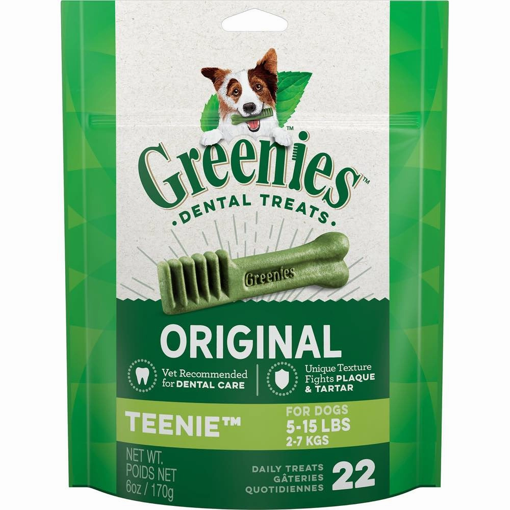 25% OFF/BUNDLE DEAL: Greenies Original Teenie Dental Dog Treats