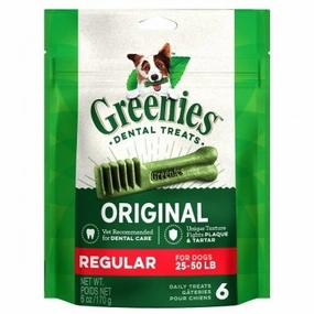 25% OFF: Greenies Original Regular Dental Dog Treats dog dental snacks,dental bones for dogs,dog oral sticks