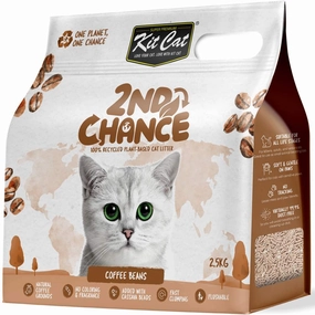 25% OFF: Kit Cat 2nd Chance Coffee Beans Clumping Cat Litter 2.5kg clumping cat litter,natural cat litter,dust free cat litter