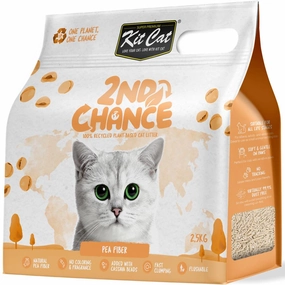 25% OFF: Kit Cat 2nd Chance Pea Fiber Clumping Cat Litter 2.5kg clumping cat litter,natural cat litter,dust free cat litter