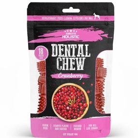 2 FOR $12.80: Absolute Holistic Dental Chew Cranberry Value Pack 160g dog dental snacks,dental bones for dogs,dog oral sticks