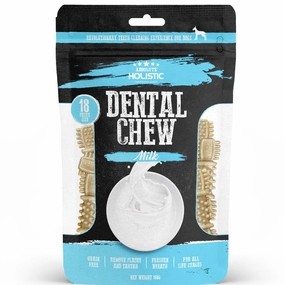 2 FOR $12.80: Absolute Holistic Dental Chew Milk Value Pack 160g dog dental snacks,dental bones for dogs,dog oral sticks