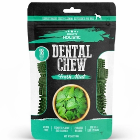 2 FOR $12.80: Absolute Holistic Dental Chew Mint Value Pack 160g dog dental snacks,dental bones for dogs,dog oral sticks