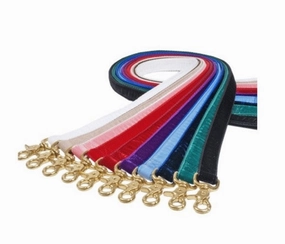 2 Hounds Design 1 Wide Swiss Velvet Leash - Black & Brass dog bow tie,pet bandana,dog scarf
