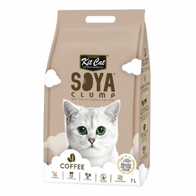 30% OFF: Kit Cat Soya Clump Coffee Cat Litter 7L clumping cat litter,natural cat litter,dust free cat litter