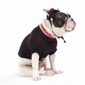 30% OFF: Moshiqa I Woof U Dog Sweater (Black) dog clothes,dog sweater,fashionable dog wear