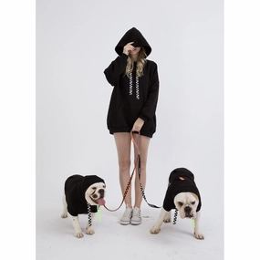 30% OFF: Moshiqa I Woof U Human Hoodie (Black) dog clothes,dog sweater,fashionable dog wear