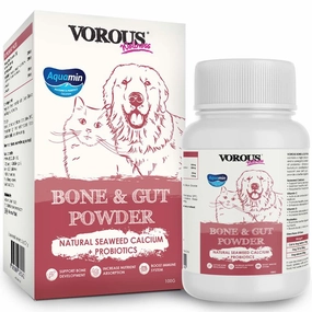 30% OFF: Vorous Bone & Gut Powder Supplement For Cats & Dogs 100g digestive care dog food,urinary care cat food,sensitive stomach pet food