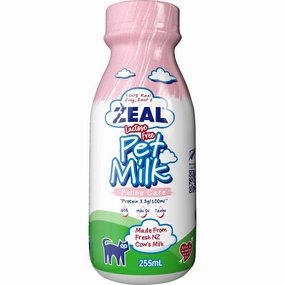 4 FOR $16: Zeal Feline Care Lactose-Free Pet Milk For Cats 255ml cat snacks catnip treats healthy cat food cat reward treats low calorie cat food
