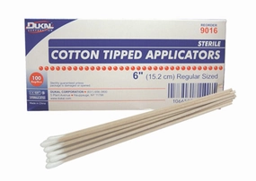 6" Cotton Tipped Applicators, 100 ct soft chew treat,chewy dog snacks,tender bites for dogs