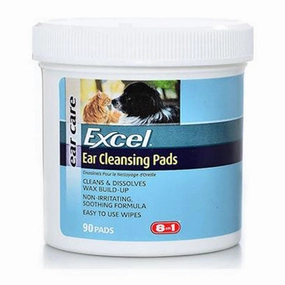 8 in 1 Excel Ear Cleansing Pads for Dogs & Cats 90pcs food toppers for dogs,dog gravy,dog flavor boost