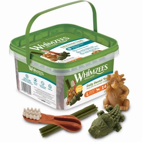 $12 OFF: Whimzees Variety Value Box Large Grain-Free Dental Dog Treats 14pc dog dental snacks,dental bones for dogs,dog oral sticks
