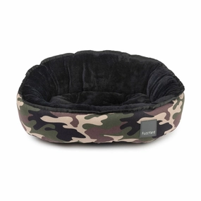 '18% OFF Small': FuzzYard Reversible Dog Bed (Camo) orthopedic dog bed,large dog bed,washable dog bed