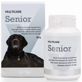 $8 OFF/BUNDLE DEAL (Exp 2Jul25): Vetter Senior Multicare Supplement for Dogs 90g digestive care dog food,urinary care cat food,sensitive stomach pet food