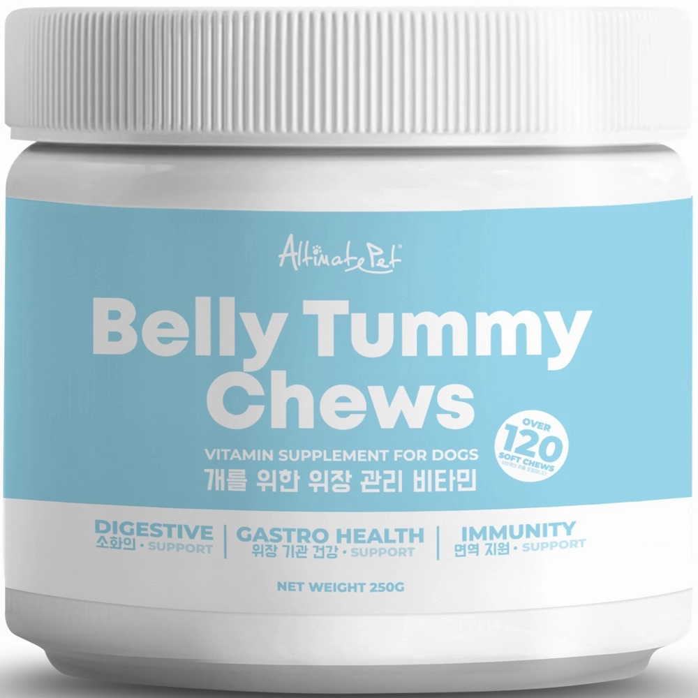 'BUNDLE DEAL': Altimate Pet Belly Tummy Dog Supplement Chews 250g digestive care dog food,urinary care cat food,sensitive stomach pet food