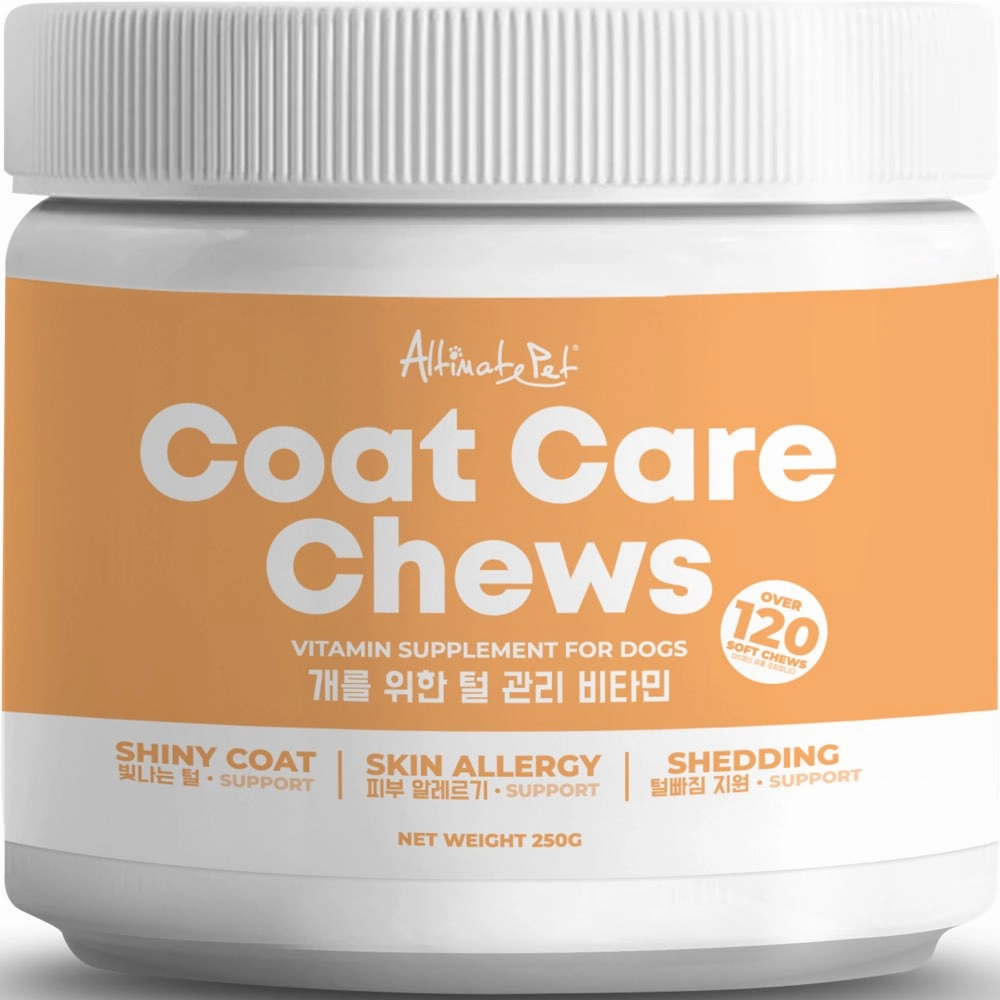 'BUNDLE DEAL': Altimate Pet Coat Care Dog Supplement Chews 250g small pet habitat,pet cage accessories,small animal home