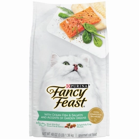 'BUNDLE DEAL': Fancy Feast with Ocean Fish & Salmon Dry Cat Food cat general supplies cat toys cat grooming cat food cat litter
