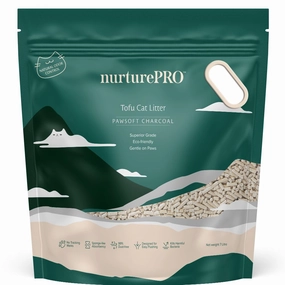 'BUNDLE DEAL': Nurture Pro Tofu Soya Cat Litter Charcoal 6L clumping cat litter,natural cat litter,dust free cat litter