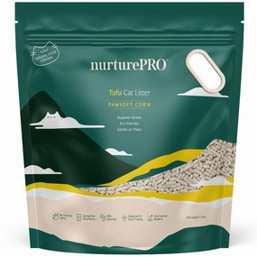 'BUNDLE DEAL': Nurture Pro Tofu Soya Cat Litter Corn 6L clumping cat litter,natural cat litter,dust free cat litter