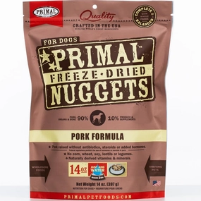 'BUNDLE DEAL': Primal Pork Formula Grain-Free Freeze-Dried Dog Food 14oz horse supplement horse vitamins animal probiotics livestock digestive aid horse immune booster