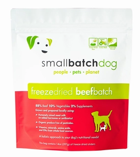 'BUNDLE DEAL': Smallbatch Beef Batch Sliders Freeze Dried Dog Food 14oz horse supplement horse vitamins animal probiotics livestock digestive aid horse immune booster