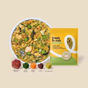 'FREE DEFROSTING TRAY': frashfresh Cooked Fish NutriAbsorb Frozen Dog Food 2.25kg raw pet food,frozen meat dog,raw feeding dog